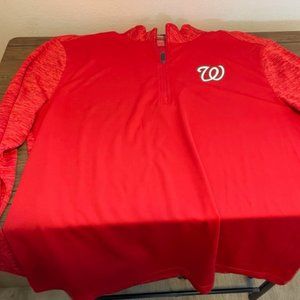 Washington Nationals Lightweight 1/4 zip Pullover